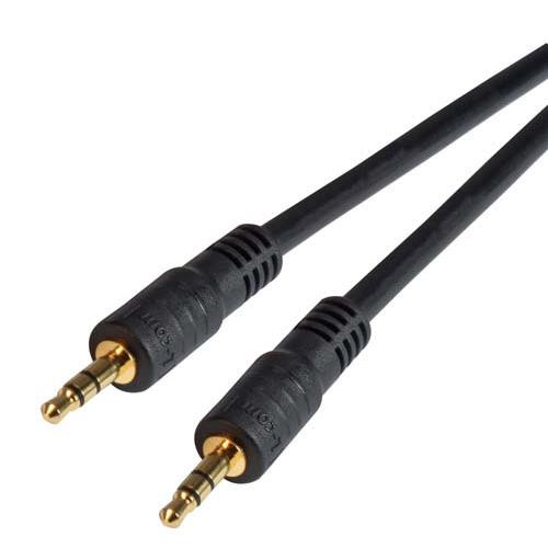 Stereo Audio Cable, Male / Male, 5.0 ft