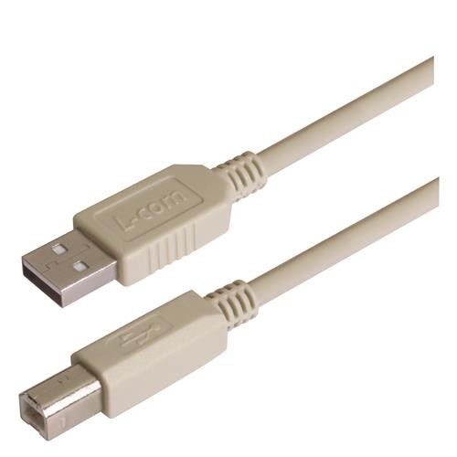 Premium USB Cable Type A - B Cable, 0.3m