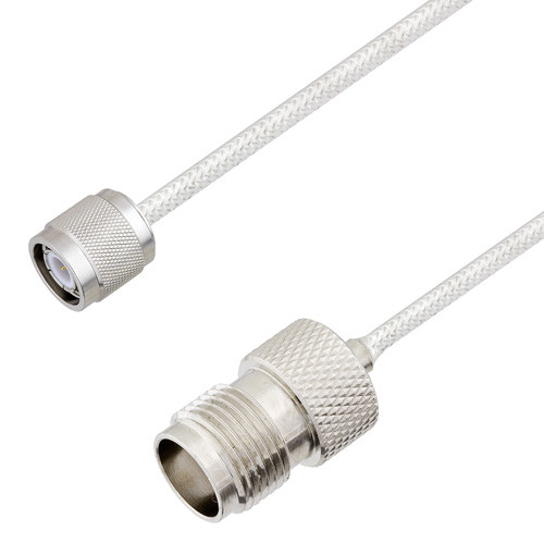 TNC Male to TNC Female Cable Assembly using LC085TB Coax, 4 FT