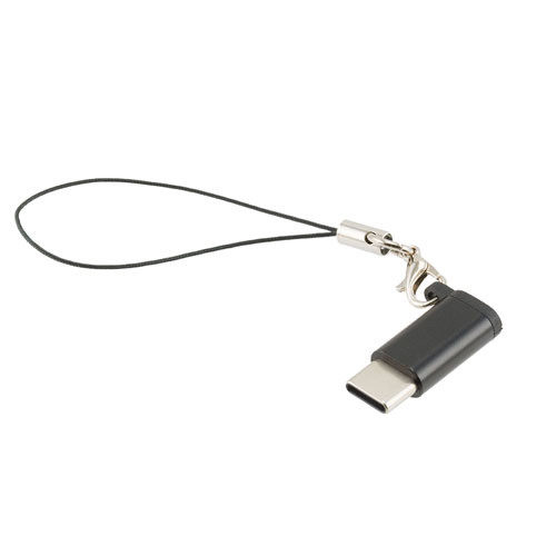 USB 2.0 micro B female to USB 2.0 type C male Data Adapter, 480 Mbps