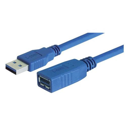 USB 3.0 Cable Type A Male/Female Extension, 0.5M
