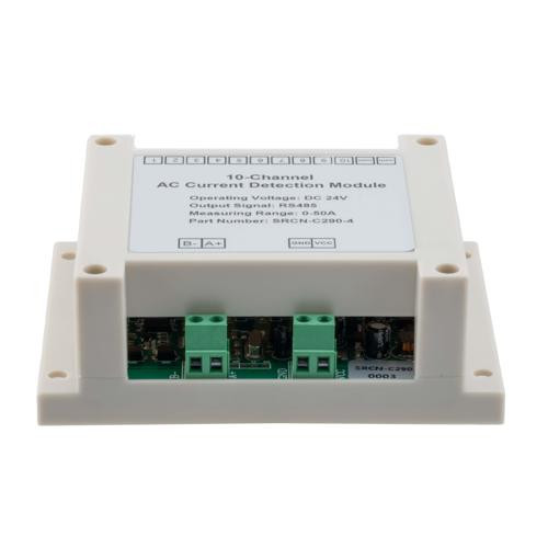 10 Channels AC current sensor RS485 output, 0-50A