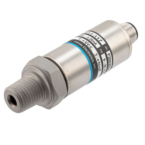 Pressure Sensor, 20 MPa, 4-20mA, NPT1/4, M12