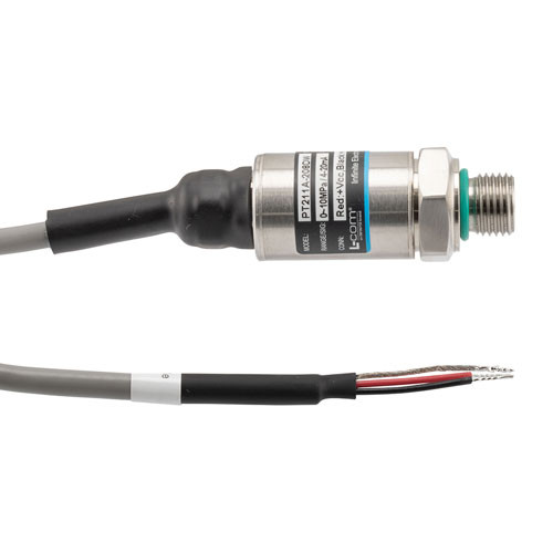 Pressure Sensor, compact, 30 MPa, 4-20mA, G1/4, 1.5m cable