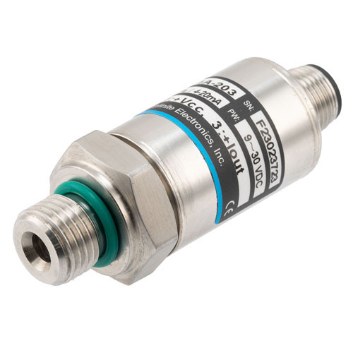 Pressure Sensor, compact, 35 MPa, 4-20mA, G1/4, M12