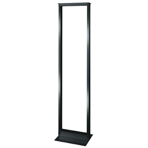 19" Aluminum Open Frame Rack, 45 Spaces