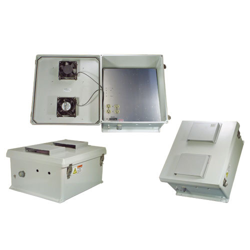 18x16x8 Inch 120 VAC Weatherproof Enclosure w/Solid State Fan/Heat Controller