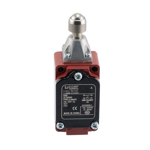 High Temperature Dual Circuit Vertical Limit Switch, Ball Plunger, Rated for 10A @250 VAC