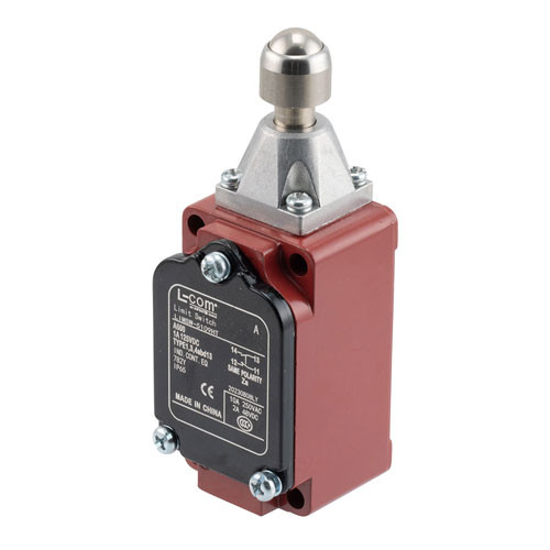High Temperature Dual Circuit Vertical Limit Switch, Ball Plunger, Rated for 10A @250 VAC