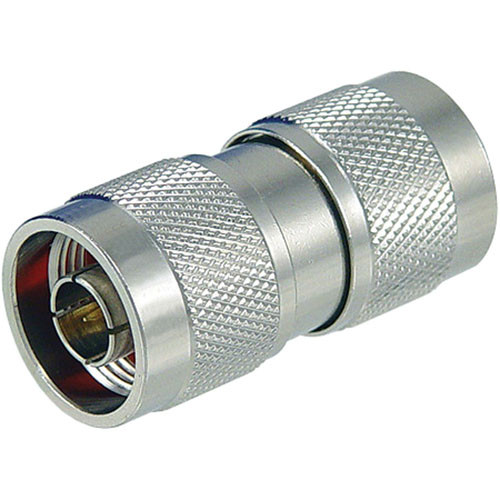Coaxial Barrel Adapter, Type N-Male / Male
