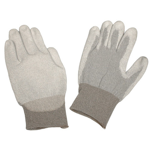 Glove, Dissipative, Polyurethane Coated Nylon,  Large