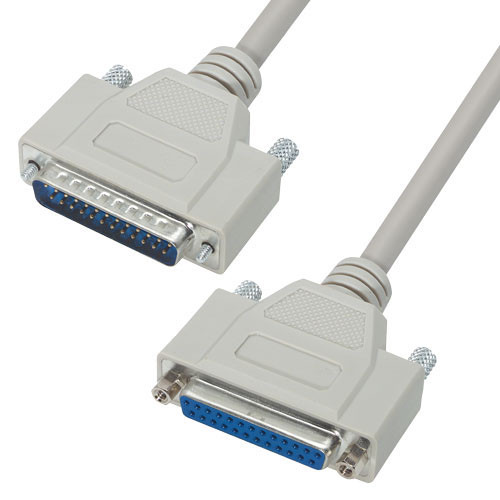 Deluxe Null Modem Reverser Cable, DB25 Male / Female, 10.0 ft