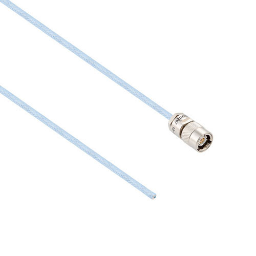 Lead Free 1553 TRS Subminiature Plug to Blunt Cut Genderless Cable Assembly using M17/176-00002 Coax, 5 FT
