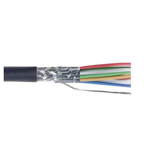 9 Conductor 24 AWG Low Smoke Zero Halogen Bulk Cable, 100 ft. Coil