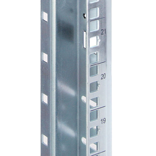 42U Server Rack Cabinet (White), 1000mm depth, Perf. Front Door and rear french doors, fan compatible top