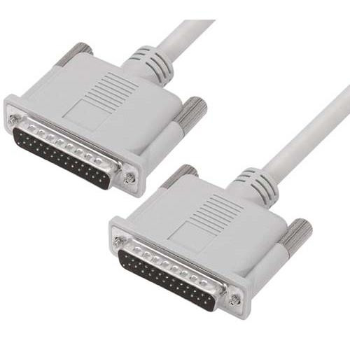IEEE-1284 Molded Cable, DB25M / DB25M, 3.0m