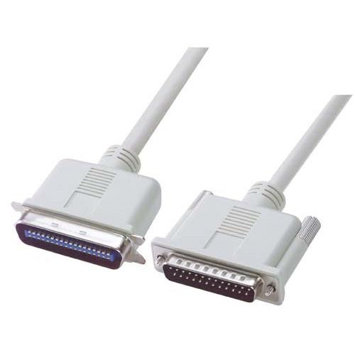 IEEE-1284 Molded Cable, DB25M / CEN36M, 1.0m
