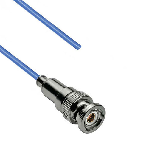 TRB 3-Slot Full Crimp Plug with Blunt Cut for 78 Ohm 30-2003-LC, 24" Cable