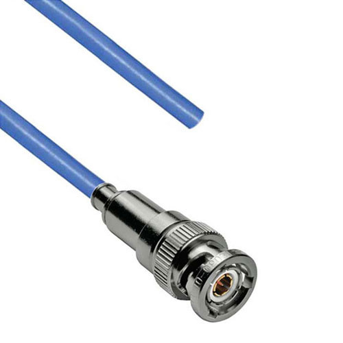 TRB 3-Slot Full Crimp Plug with Blunt Cut for 78 Ohm 30-2001-LC, 12" Cable