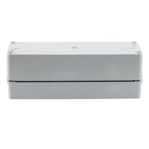 Pushbutton Enclosure, 4 Hole, 22.5, Polyester, Gray