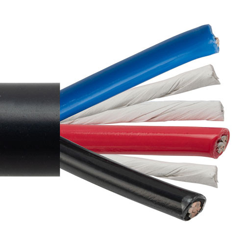 Power Bulk Tray Cable, Exposed Run, 3 Conductor 12AWG 600V, TC-ER THHN, UL86 UL1277 UL1581, 90C UV Res VW-1 PVC Black, 1KFT