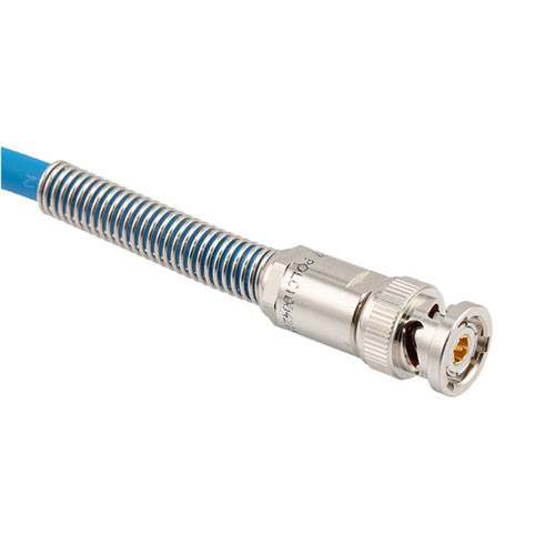 Lead Free LSZH Bend Relief 3-Slot TRB Plug with Blunt Cut for 78 Ohm TWCH-78-2-LC, 48" Cable