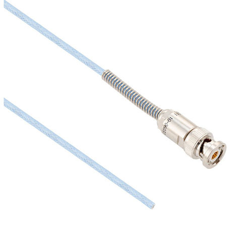 Lead Free Bend Relief 3-Slot TRB Plug with Blunt Cut for 78 Ohm M17/176-00002-LC, 24" Cable