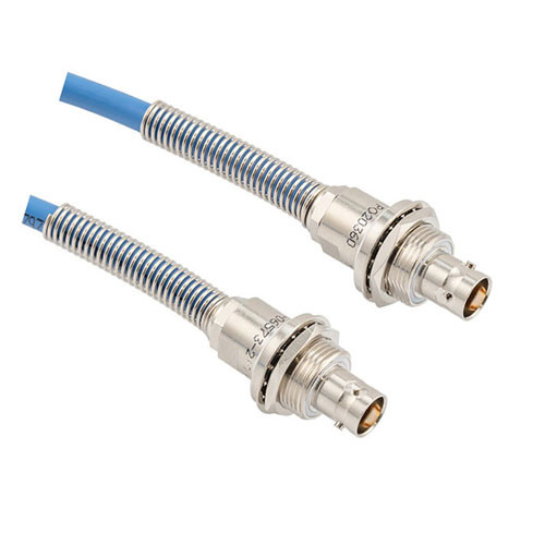 Lead Free Bend Relief 3-Lug TRB Bulkhead Insulated Jack to Jack for 78 Ohm 30-2001-LC, 36" Cable