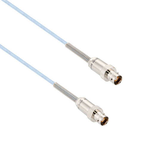 Lead Free 3-Lug TRB Jack to Jack for 78 Ohm M17/176-00002-LC, 12" Cable