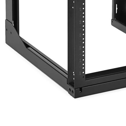 6U Swing Gate Wall Rack New Design (24" Depth)