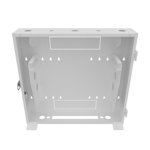 4U Vertical Wall Mount, 400mm (16 in), White