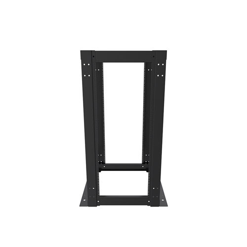 23 inch width, 4-Post Open Rack 25U Threaded