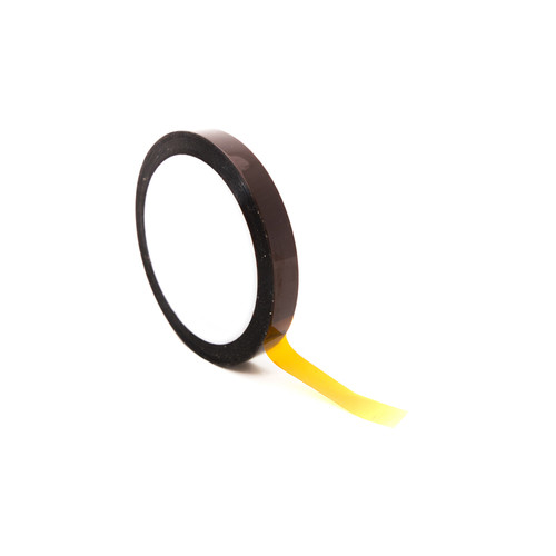 Bertech High-Temperature Kapton® Tape, 2 Mil Thick, 7/16 In. x 36 Yards Long - UL Recognized, Amber (Made in USA)