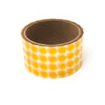 Bertech High-Temperature Polyimide Discs, 1 Mil Thick, 3/8 In. (2000 Discs/Roll), Amber