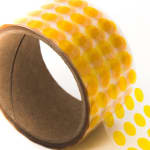 Bertech ESD Anti-Static Polyimide Discs, 1 Mil Thick, 1 In. (2000 Discs/Roll), Amber