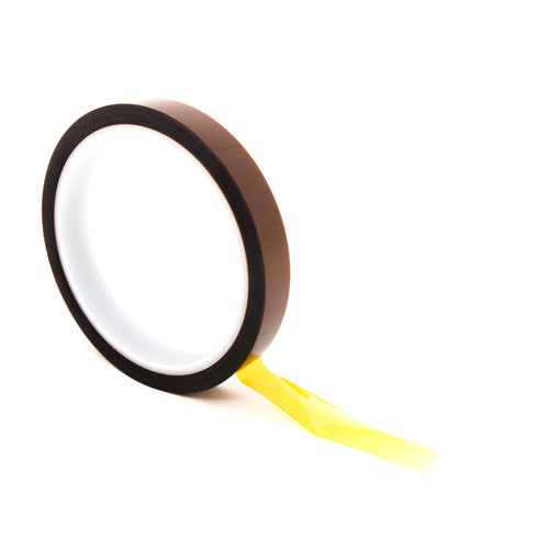 Bertech ESD Anti-Static Polyimide Tape w/Acrylic Adhesive, 1 Mil Thick, 3/4 In. Wide x 36 Yards Long, Amber