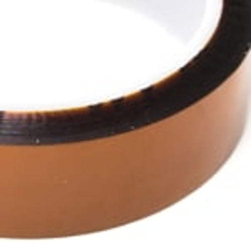 Bertech ESD Anti-Static Polyimide Tape with Liner, 1 Mil Thick, 1 In. Wide x 36 Yards Long, Amber