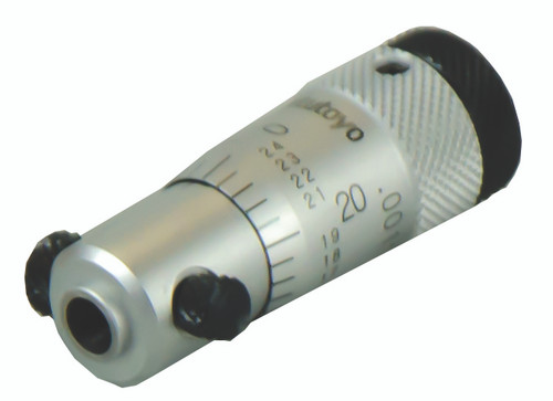 Micrometer Head only for Mechanical Extension Rod Type Inside Micrometer 2-2.5 In, .5 Inch travel of micrometer head