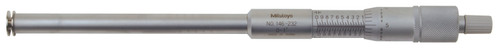 Mechanical Groove Micrometer, .5 In Diameter Flange, Non-Rotating Spindle  0-1 In(OD)/.055-1.05 In(ID), .001 Inch