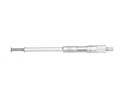 Mechanical Groove Micrometer, .5 In Diameter Flange, rotating spindle,  1-2 In(OD)/1.055-2.05 In(ID), .001 Inch