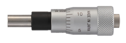 Mic Head, 0-.5", .001", Flat, Plain, .375", Large Thimble-.59"