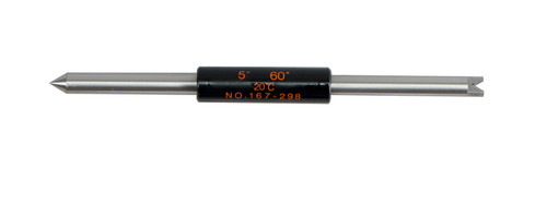 5 In, Screw Thread Micrometer Standard Bar, 60 Degrees