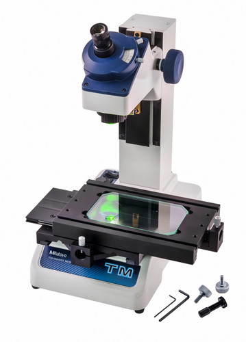 TM-510 Toolmakers Microscope, 30X Magnification, 4 In X 2 In Stage Travel