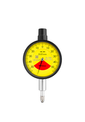 0.01mm, 1mm/1.4mm Dial Indicator, 50-0-50, Lug Back, 8mm stem, Series 1, Compact One Rev, Shockproof