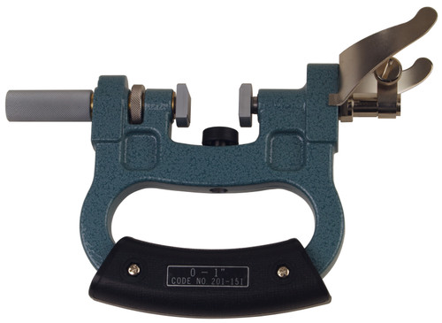 0-1 In Dial Snap Gage, 3/8 In stem dia., indicator not included