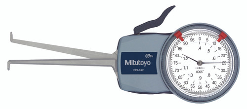 .40-1.2 In, .0002 In, Dial Caliper Gage