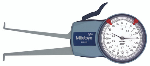 DIAL CALIPER GAGE,  CGGI 1.2-2 In