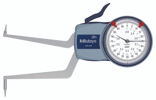 DIAL CALIPER GAGE  -  CGGI 2.8-3.6 In