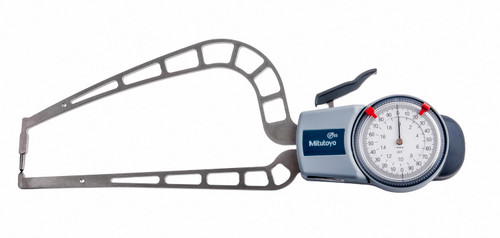 Dial Caliper Gage, 0-2.0 in range, .001 In graduation, +/-0.002 In accuracy
