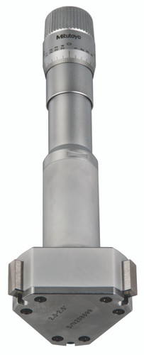 2-2.5 In, .0002 In, Holtest, Type II, Alloyed Steel Contact Points, Ratchet Stop